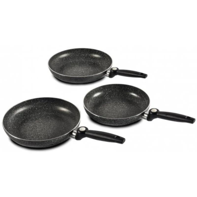 BIALETTI Poêle Aluminium Manche Repliable 3 BIALETTI Poêle Aluminium Manche Repliable