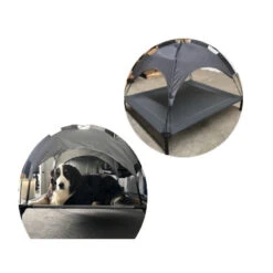 CAMP4 Lit De Camp Pour Chien à Ombrelle 5 CAMP4 Lit De Camp Pour Chien à Ombrelle -Camping En Plein Air camp4 lit de camp pour chien a ombrelle 1