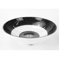 CAMP4 Set Vaisselle Black-White 16 Pièces -Camping En Plein Air camp4 set vaisselle black white 16 pieces 3