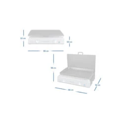 CAMPINGAZ Plancha Blue Flame LXD Twin -Camping En Plein Air campingaz plancha blue flame lxd twin 5