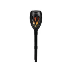 CARBEST Lanterne LED Solaire Effet Flammes -Camping En Plein Air carbest torche led solaire effet flammes 4