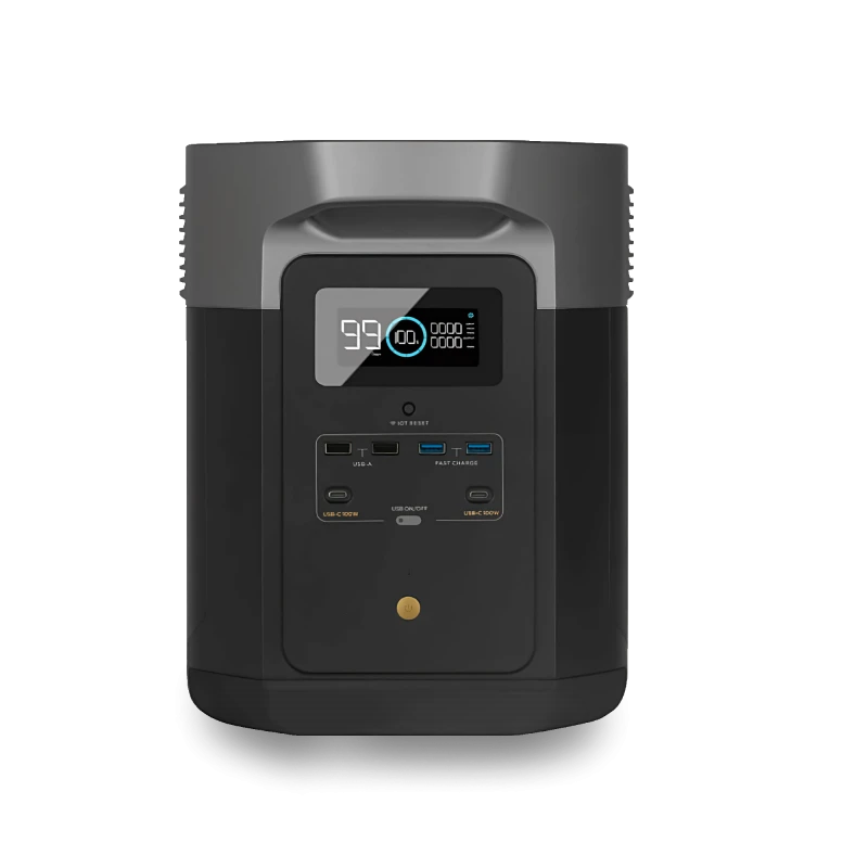 ECOFLOW Delta Max 1612 Wh + Panneaux Solaires 2 X 400 W 4 ECOFLOW Delta Max 1612 Wh + Panneaux Solaires 2 X 400 W – Image 2