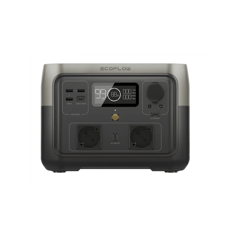 ECOFLOW River 2 Max 512 Wh + Panneau Solaire 110 W 4 ECOFLOW River 2 Max 512 Wh + Panneau Solaire 110 W – Image 2