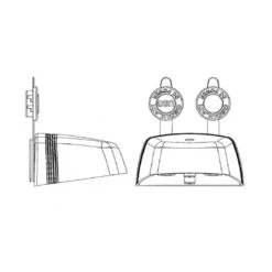 EM Prise 2x2 USB En Saillie -Camping En Plein Air em 2x2 usb en saillie 2