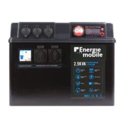 EM Powerbox 3070 Wh -Camping En Plein Air energie mobile kit powerbox 3070 wh avec panneau solaire 125w 10