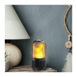 FLAMEFIELD Enceinte Portable Lumineuse -Camping En Plein Air flamefield enceinte portable lumineuse 4