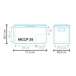MESTIC Cool Box MCCP-35 AC/DC 14 MESTIC Cool Box MCCP-35 AC/DC -Camping En Plein Air mestic cool box mccp 35 ac dc 2