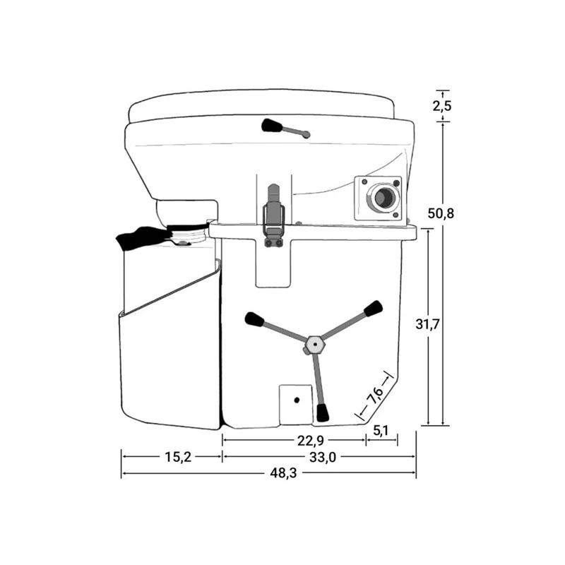 NATURE'S HEAD Toilette Sèche 8 NATURE'S HEAD Toilette Sèche – Image 6