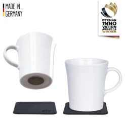 SILWY Lot De 2 Tasses Magnétiques