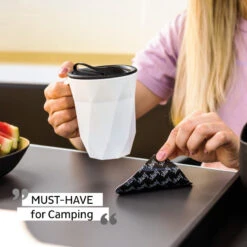 SILWY Tasse Magnétique En Plastique TO-GO 11 SILWY Tasse Magnétique En Plastique TO-GO -Camping En Plein Air silwy tasse magnetique 4