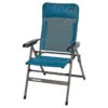 TRIGANO Fauteuil Alu Dossier Bas Slim -Camping En Plein Air trigano fauteuil alu dossier bas slim