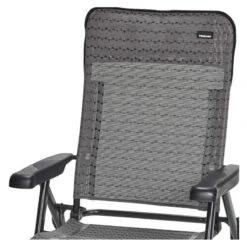 TRIGANO Fauteuil Alu Dossier Bas Slim -Camping En Plein Air trigano fauteuil alu dossier bas slim 4